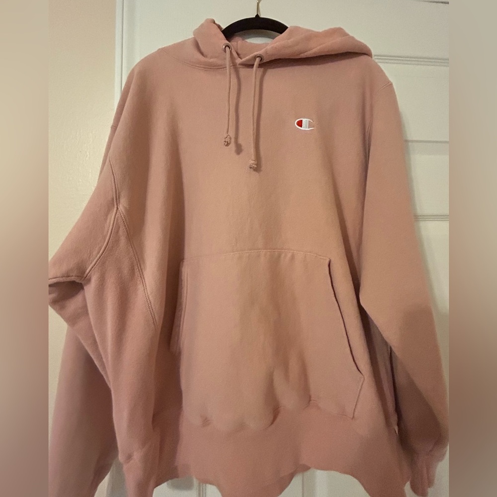 Champion Dusty Pink Pullover Hoodie